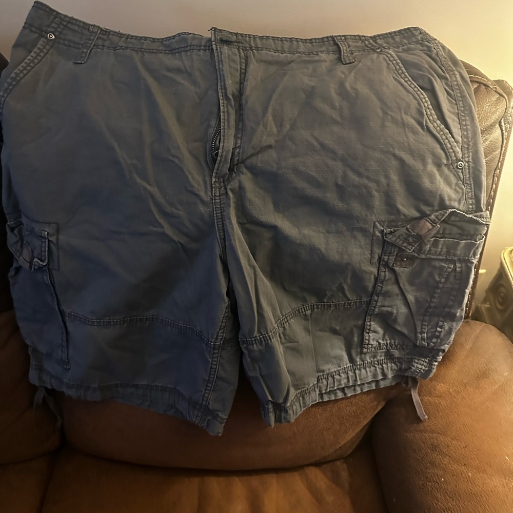 OP Men's gray/blueCargo Shorts